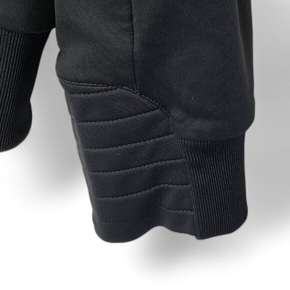 RLX Ralph Lauren Men’s Zip Up Tech Style Fleece Jacket Black Sz M - Picture 3 of 10